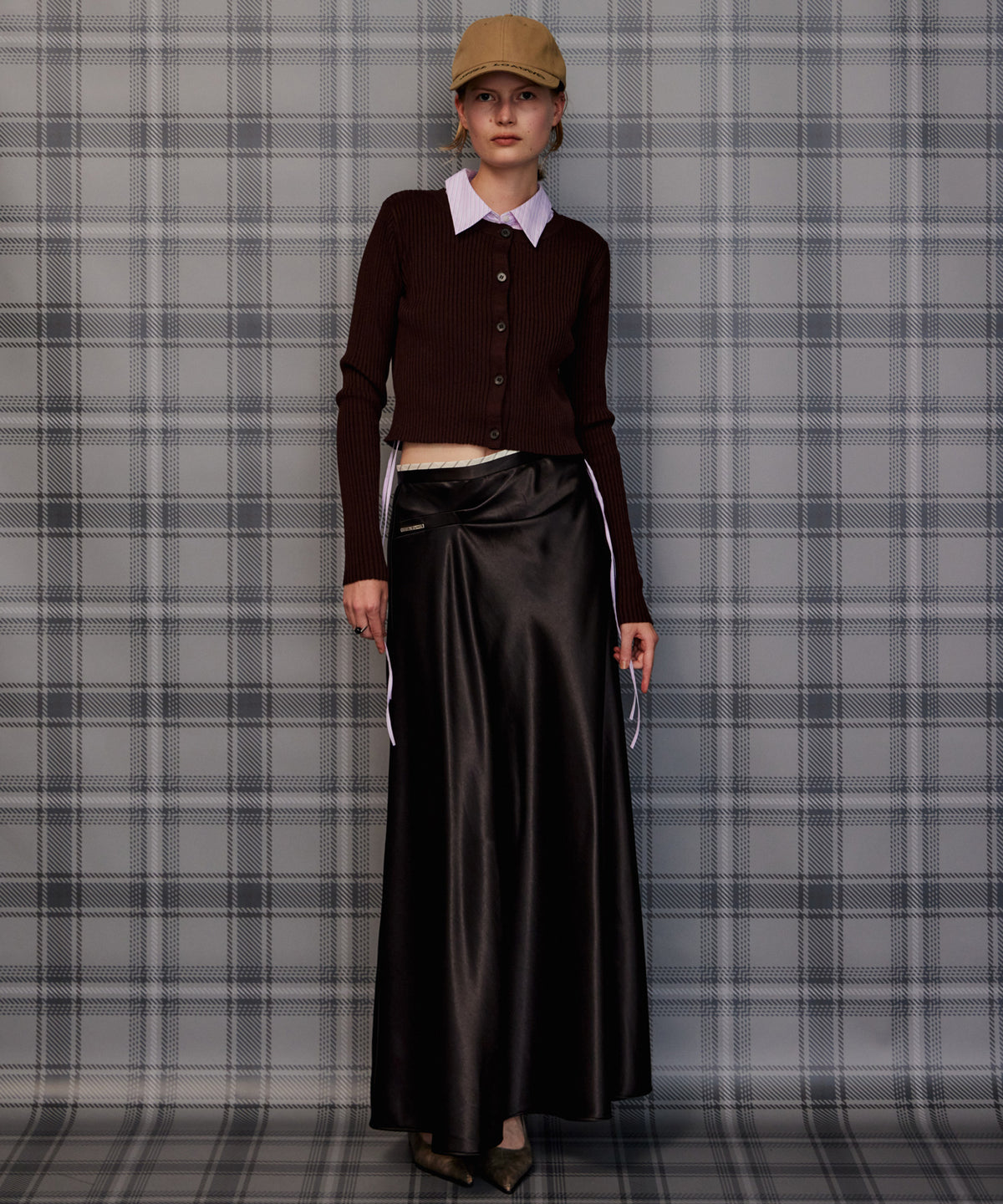 【26AUTUMN PRE-ORDER】Satin Skirt