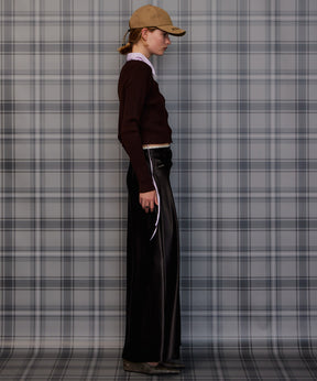 【26AUTUMN PRE-ORDER】Layered Shirt Knit