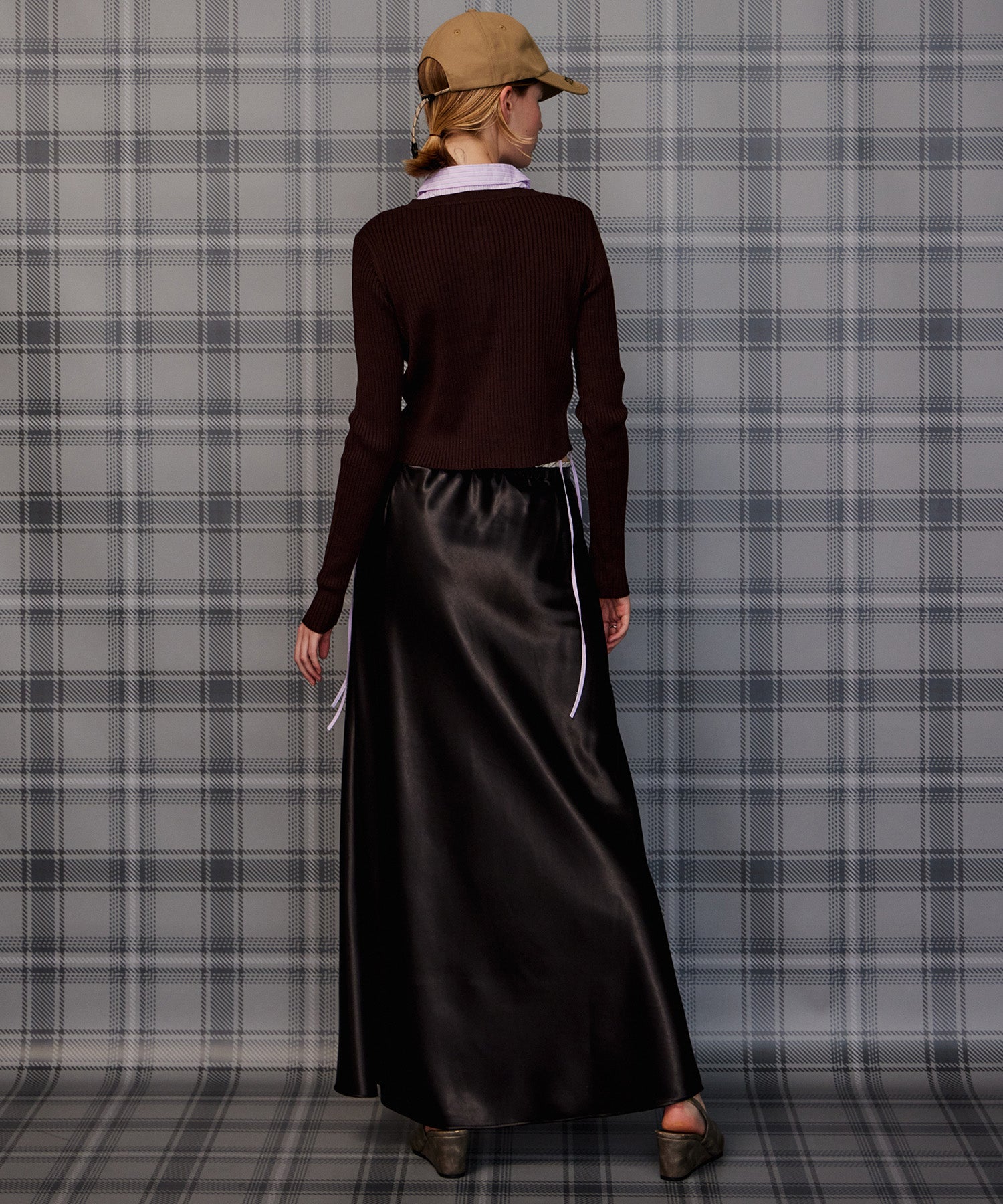 【26AUTUMN PRE-ORDER】Layered Shirt Knit