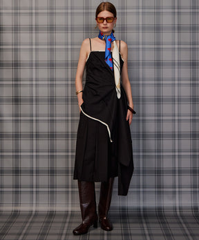 【26AUTUMN PRE-ORDER】Draped Chino Bustier