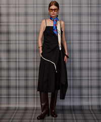 Draped Chino Bustier