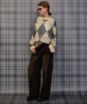 【26AUTUMN PRE-ORDER】2WAY Turn-Back Denim