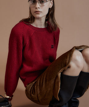 【26AUTUMN PRE-ORDER】OFF DUTY Logo Knit