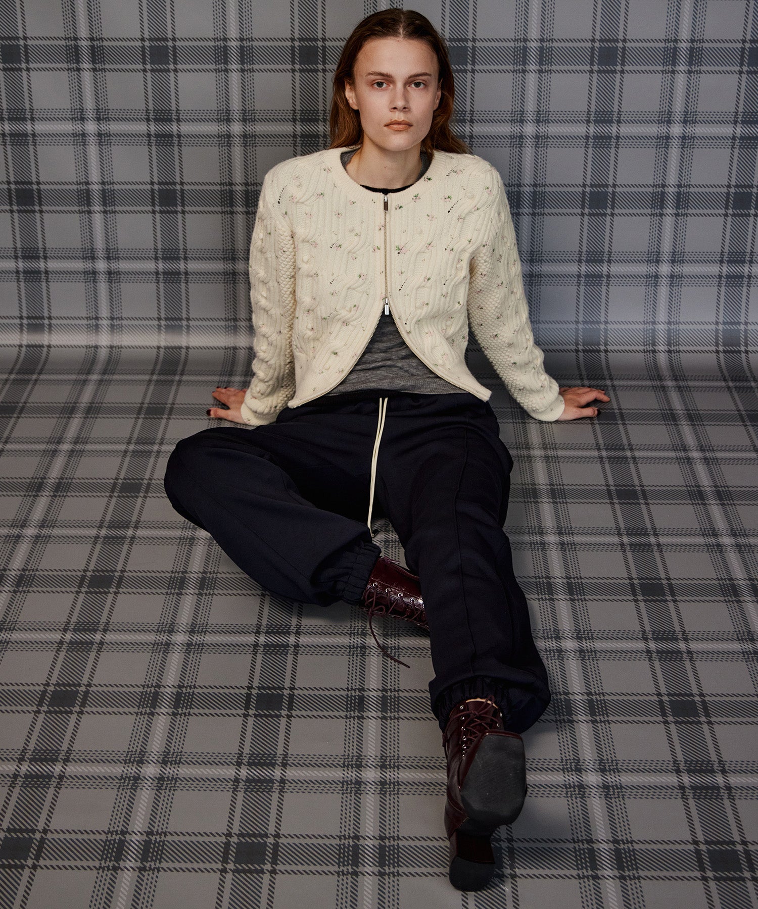 【26AUTUMN PRE-ORDER】Lace-Up Jogger Pants