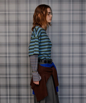 【26AUTUMN PRE-ORDER】Double Border T-Shirt