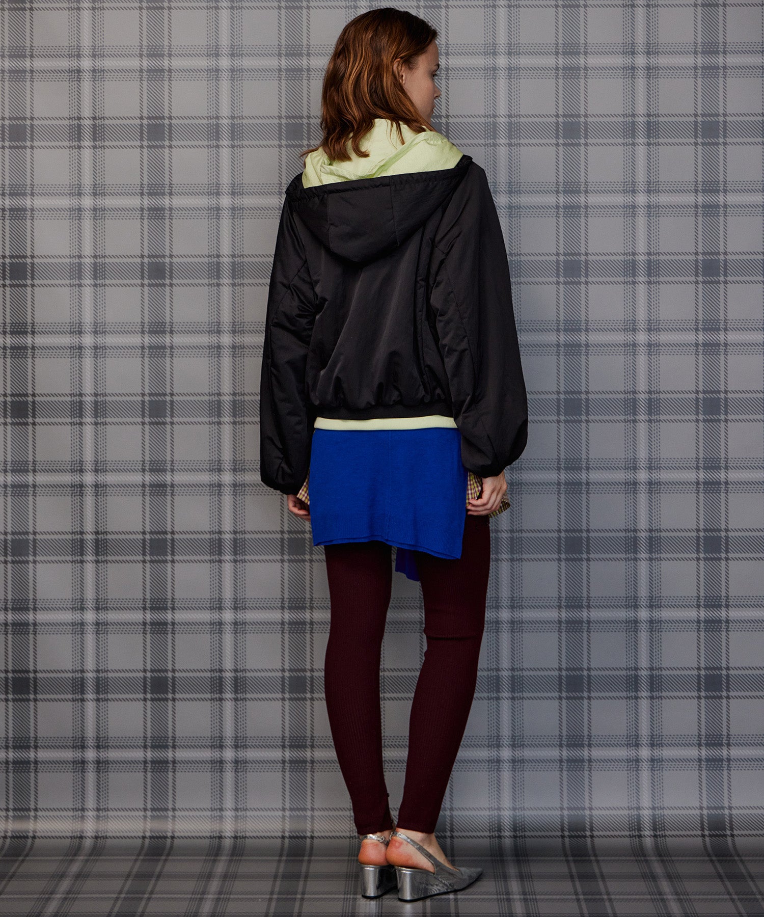 【26AUTUMN PRE-ORDER】Bicolor Layered Blouson