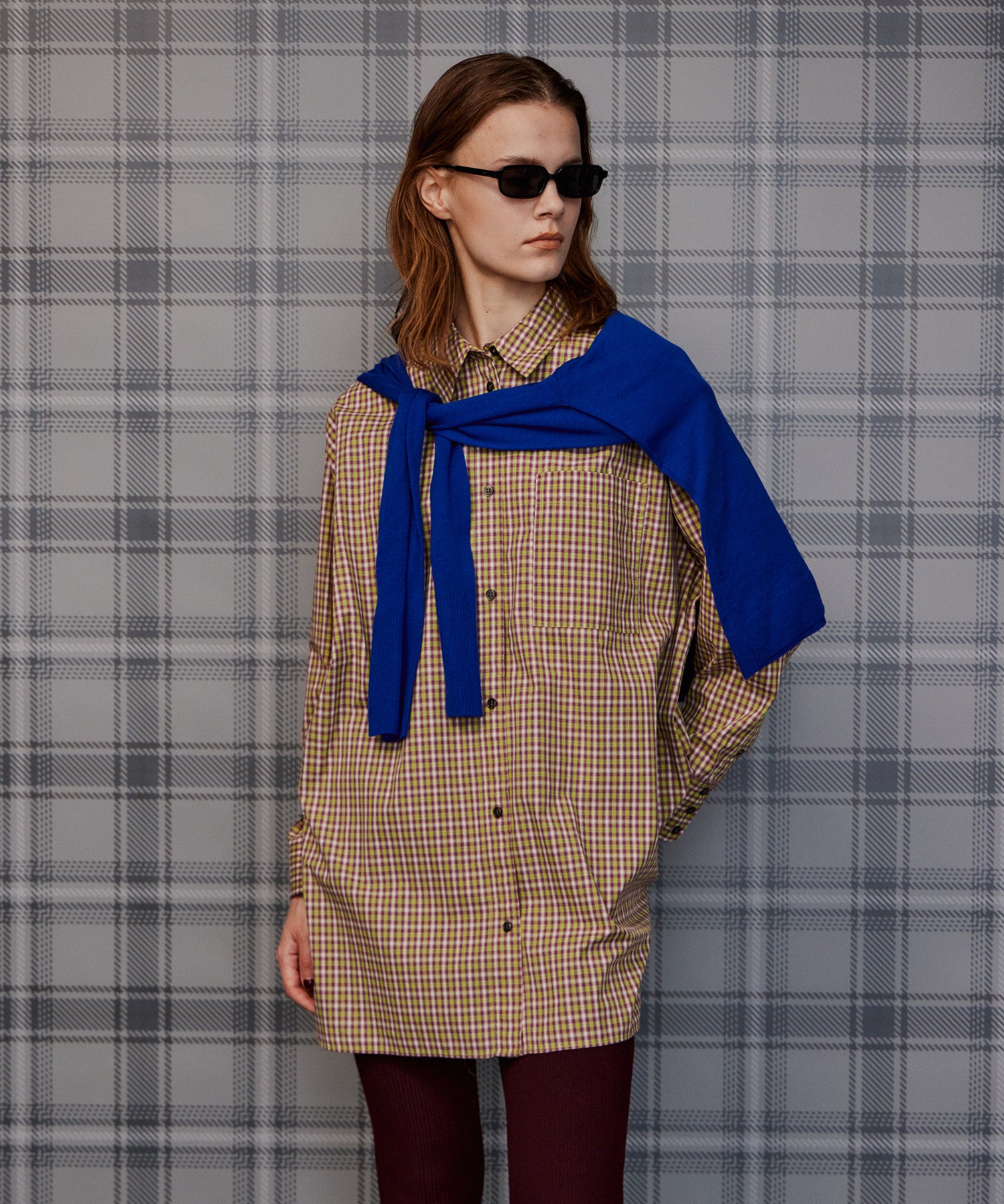 【26AUTUMN PRE-ORDER】Shoulder Pad Sheer Knit Top