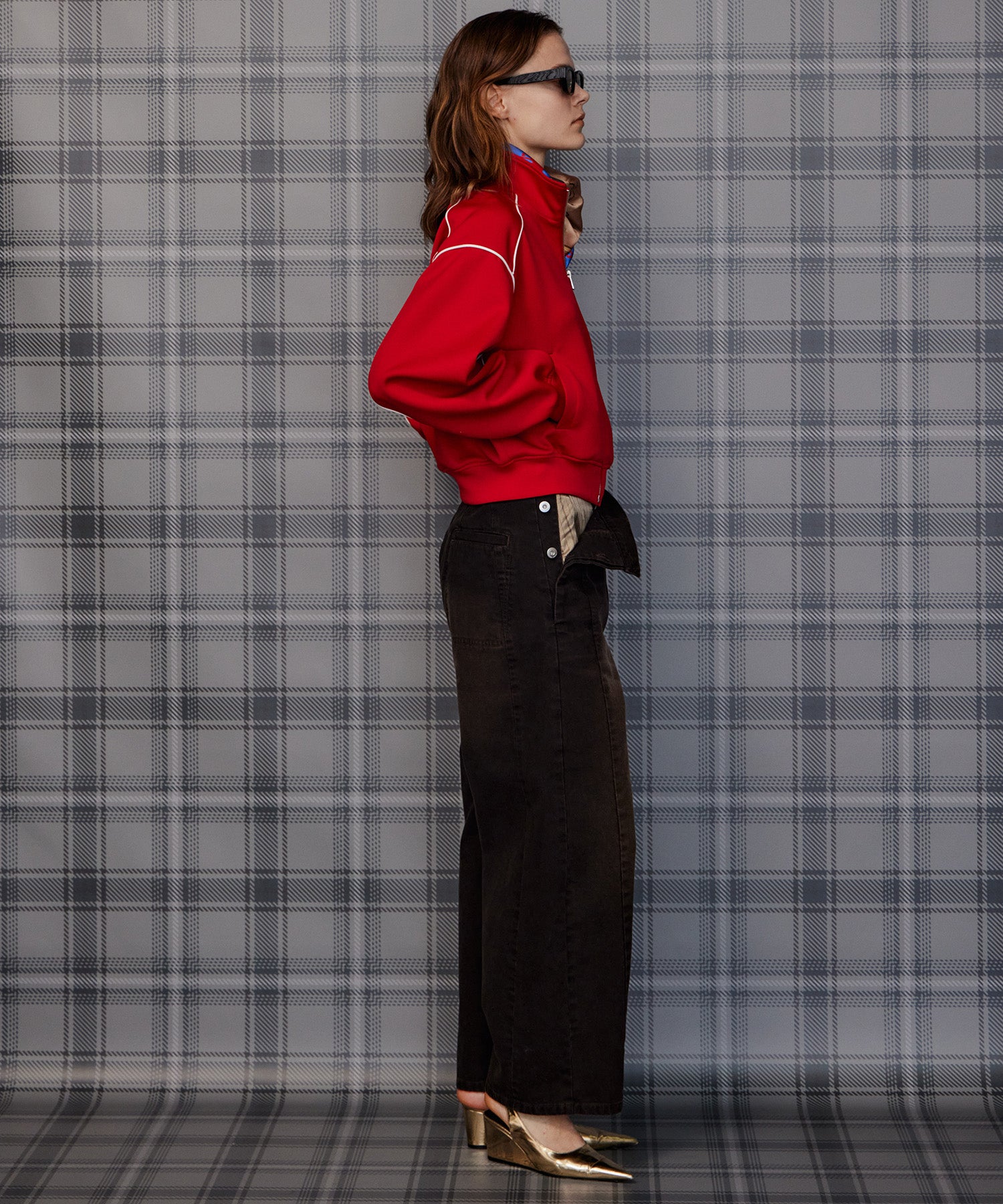 【26AUTUMN PRE-ORDER】2WAY Turn-Back Denim
