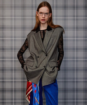 【26AUTUMN PRE-ORDER】Classic Bicolor Oversized Vest