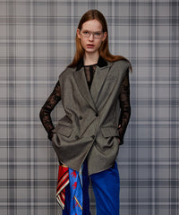 Classic Bicolor Oversized Vest