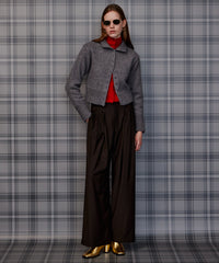 Super140's Wool Satin Slacks