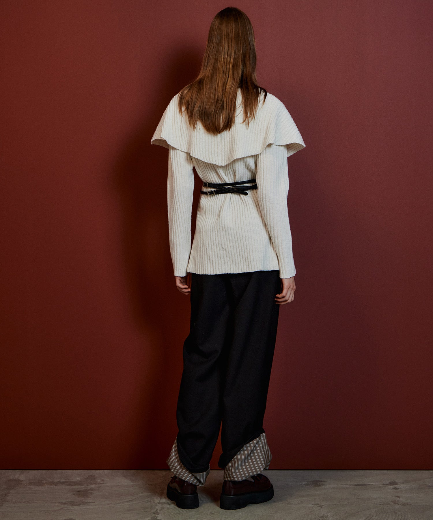 【26AUTUMN PRE-ORDER】Big Collar Cardigan