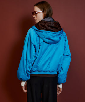 【26AUTUMN PRE-ORDER】Bicolor Layered Blouson