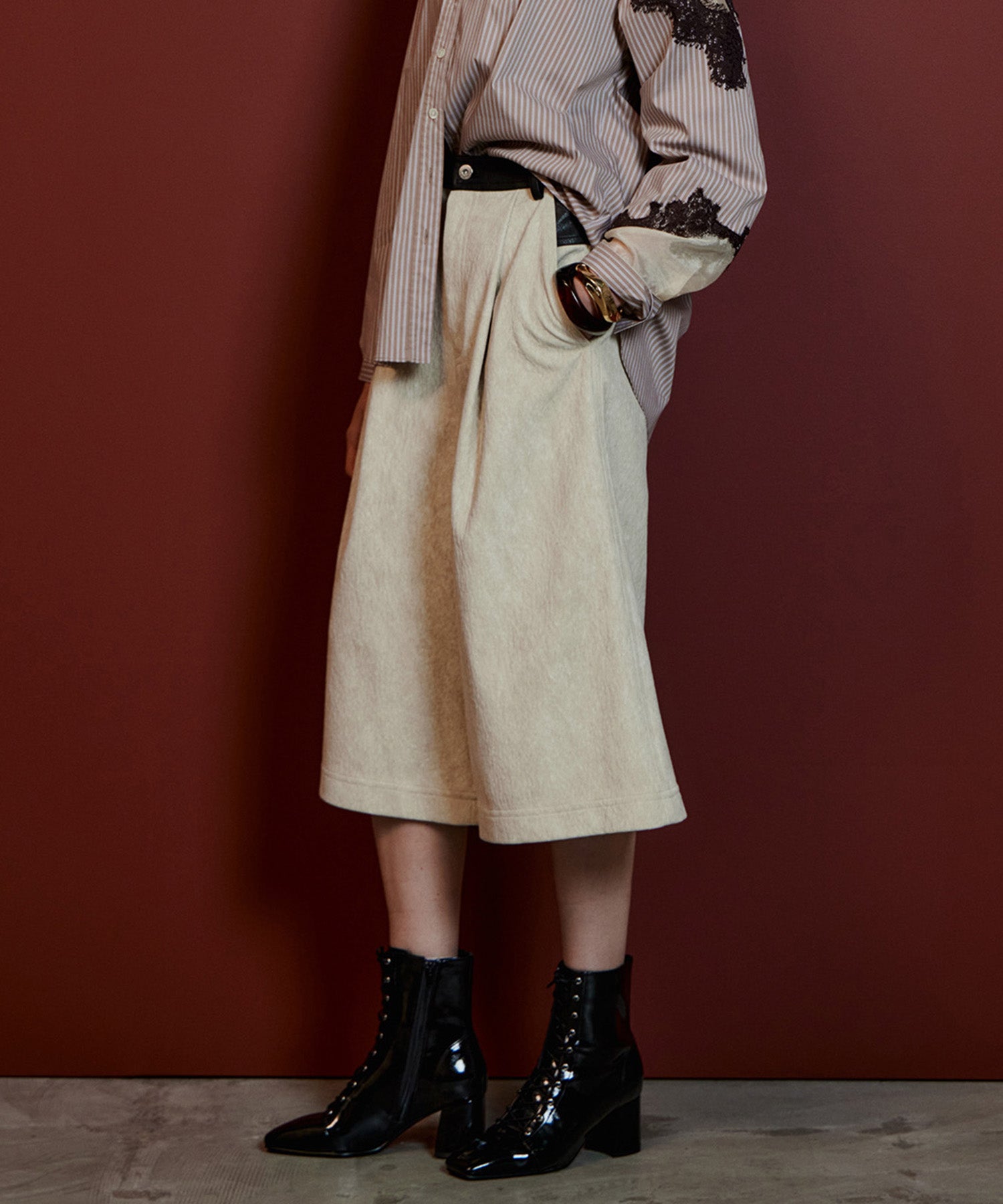 【26AUTUMN PRE-ORDER】Haircalf-Like Work Shorts