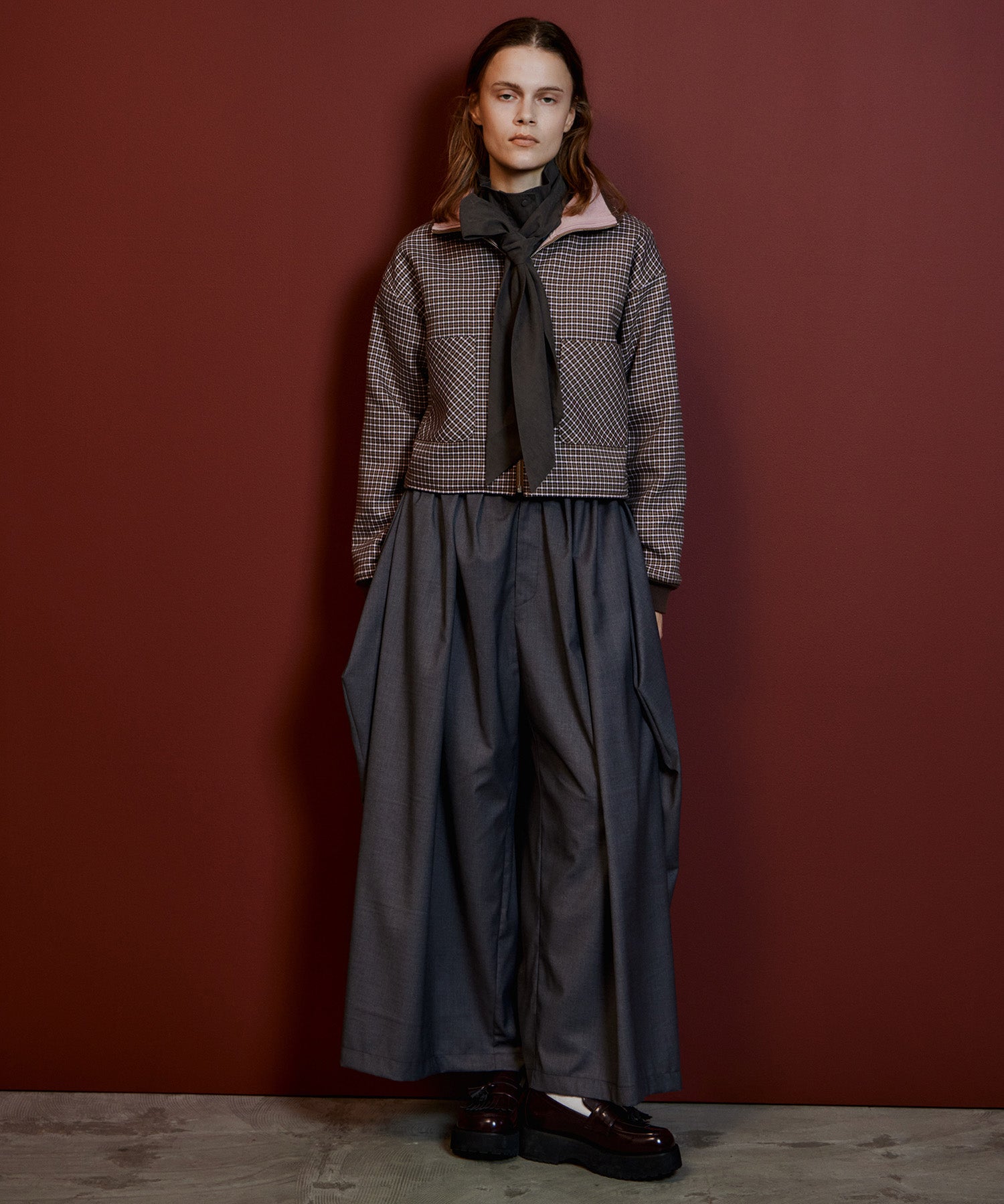 【26AUTUMN PRE-ORDER】Reversible High-Neck Blouson