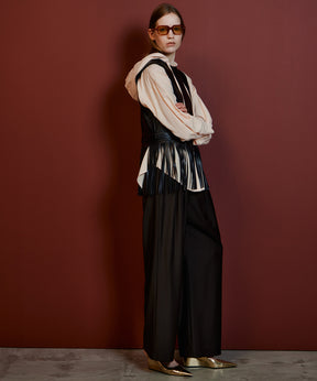 【26AUTUMN PRE-ORDER】Multi-Fringe Vegan Leather Vest