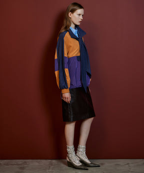 【26AUTUMN PRE-ORDER】Multicolor Bow-Tie Anorak