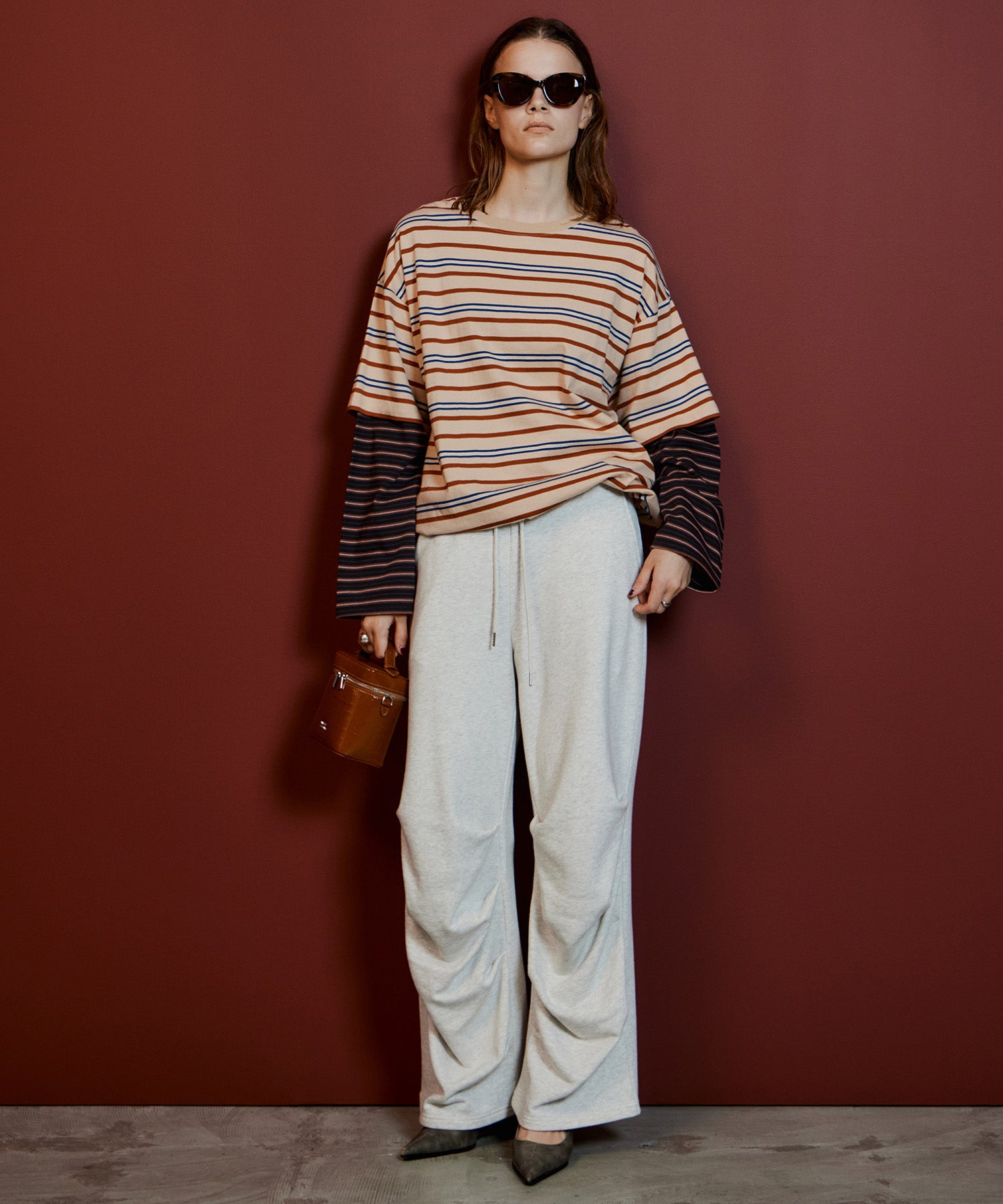 【26AUTUMN PRE-ORDER】Hem Tuck Sweatpants
