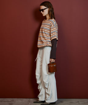 【26AUTUMN PRE-ORDER】Double Border T-Shirt