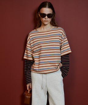 【26AUTUMN PRE-ORDER】Double Border T-Shirt