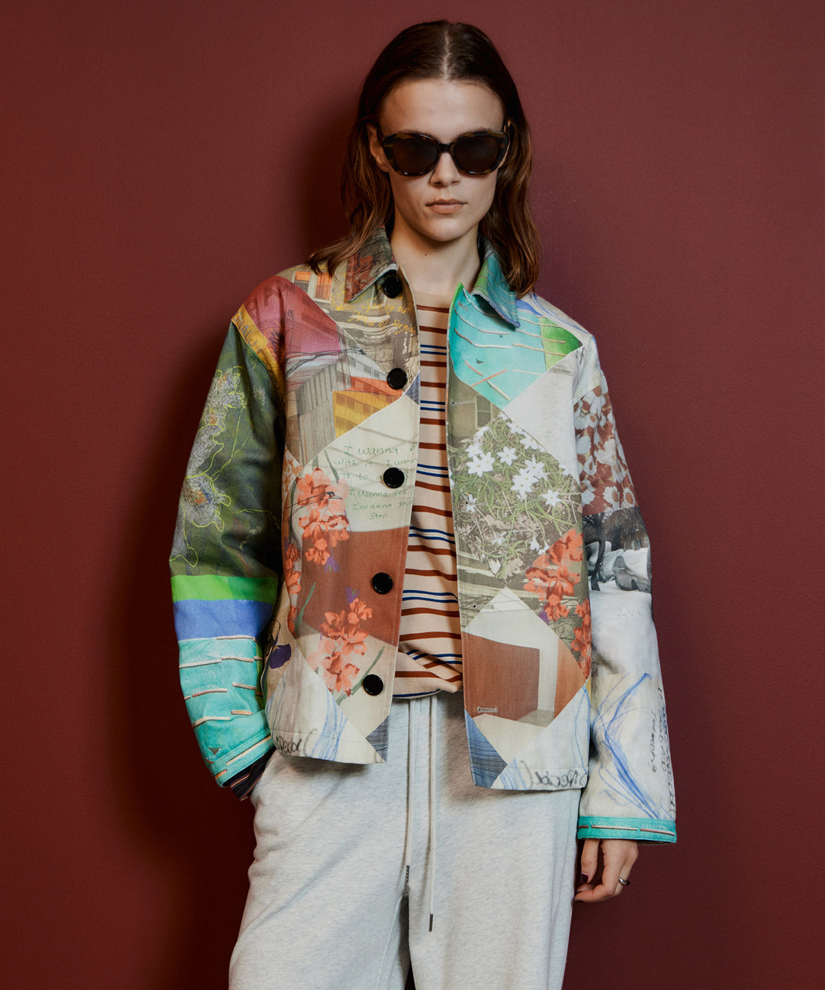 【26AUTUMN PRE-ORDER】Collage Drawing Jacket