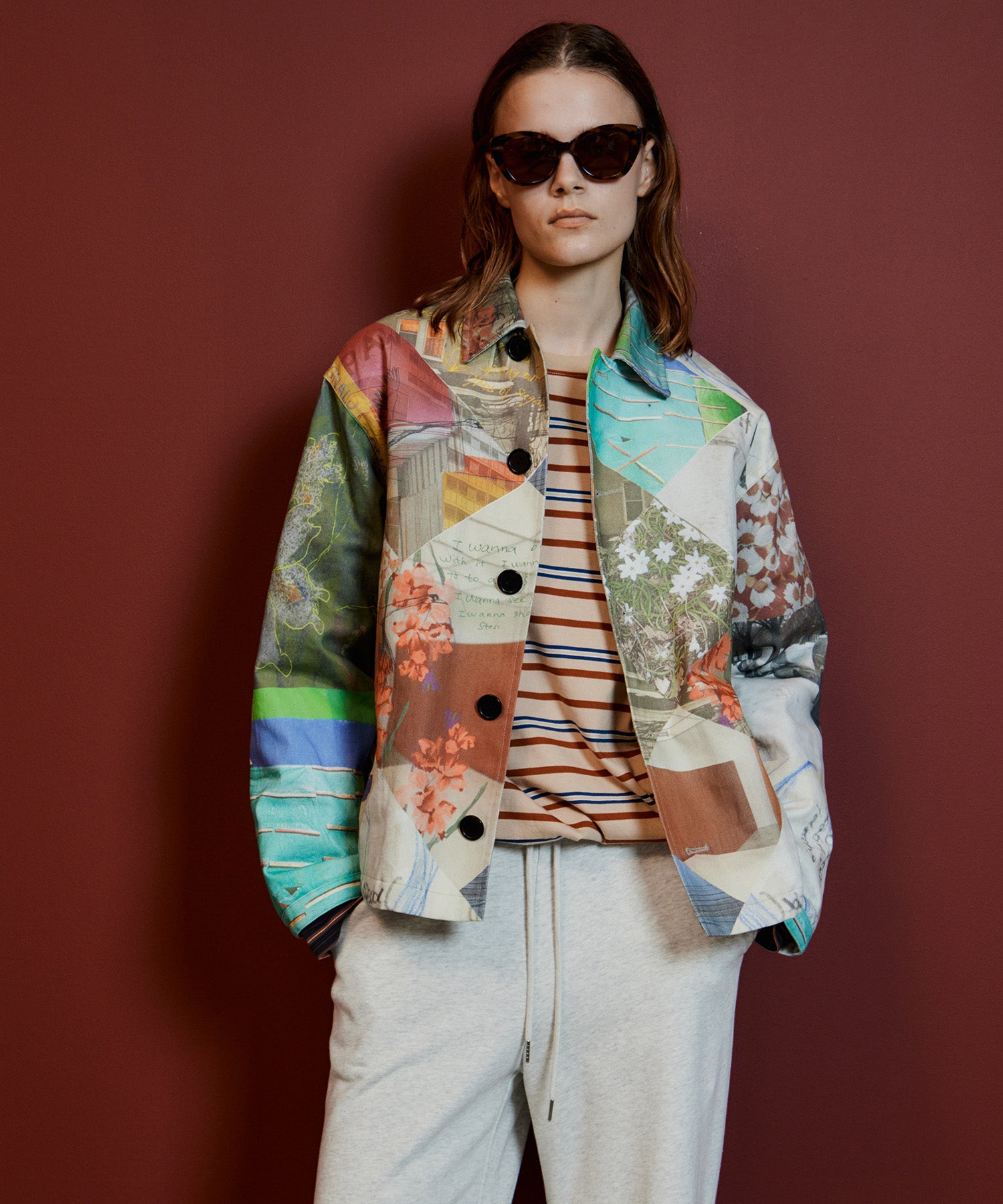 【26AUTUMN PRE-ORDER】Collage Drawing Jacket
