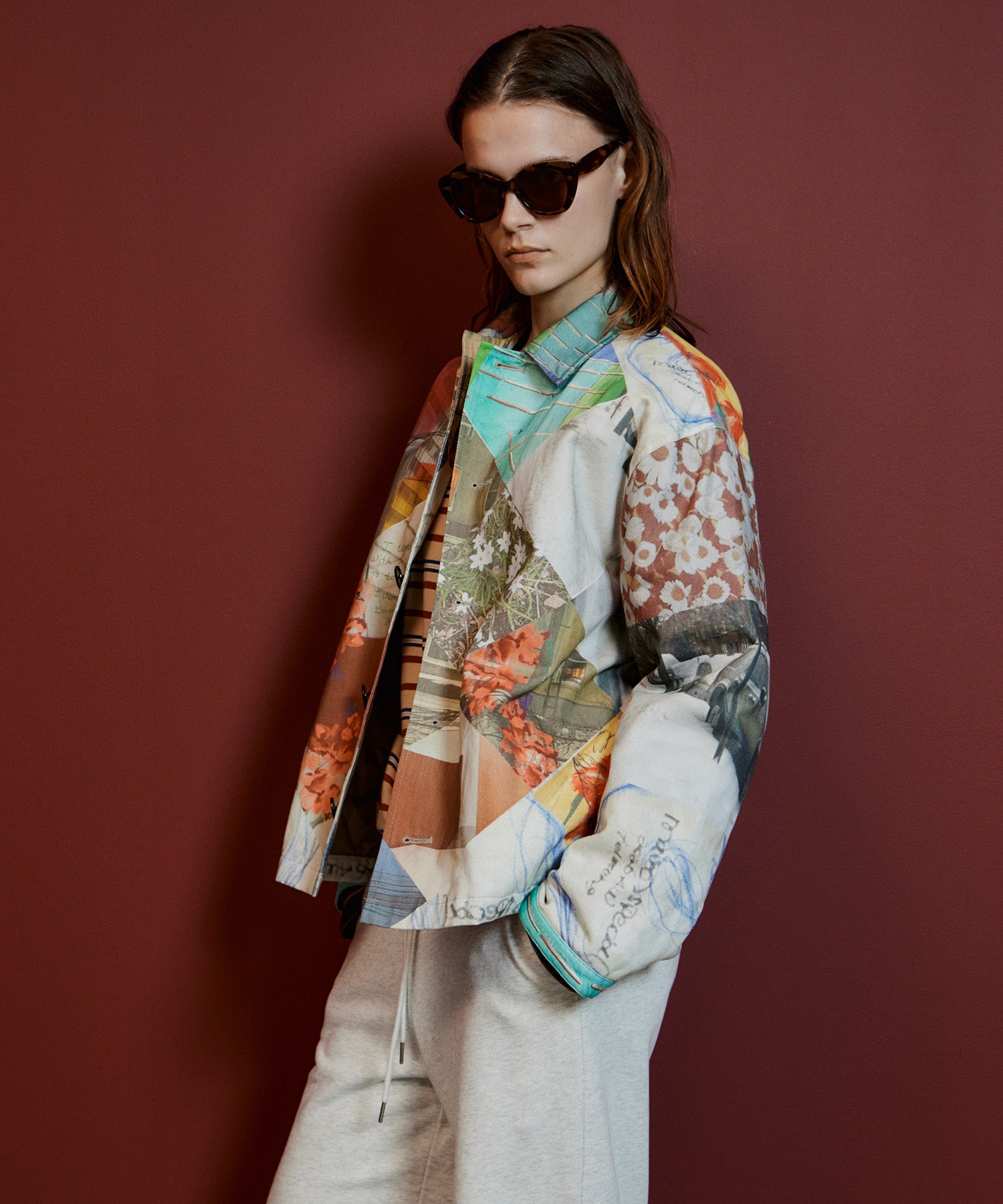【26AUTUMN PRE-ORDER】Collage Drawing Jacket
