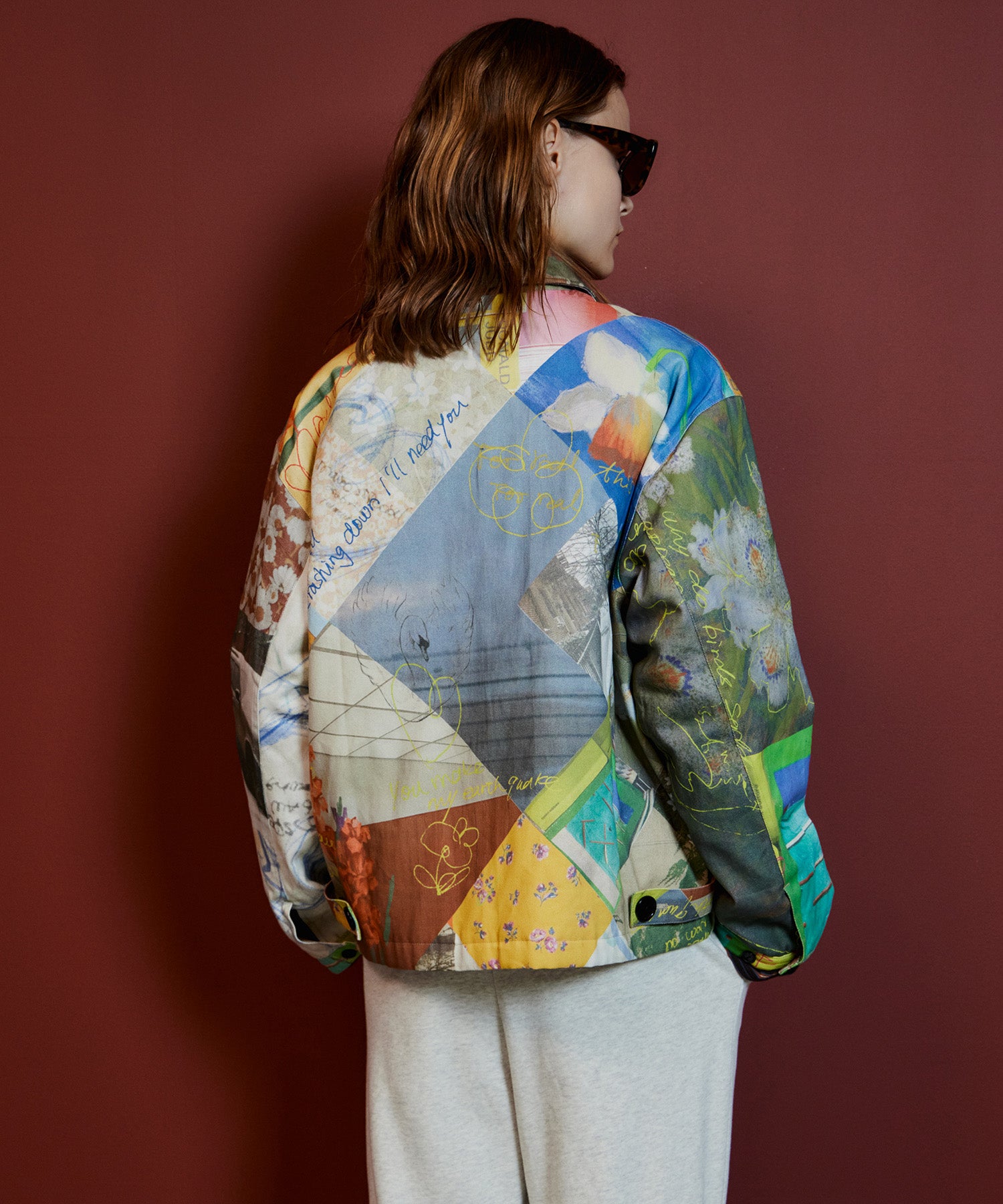 【26AUTUMN PRE-ORDER】Collage Drawing Jacket