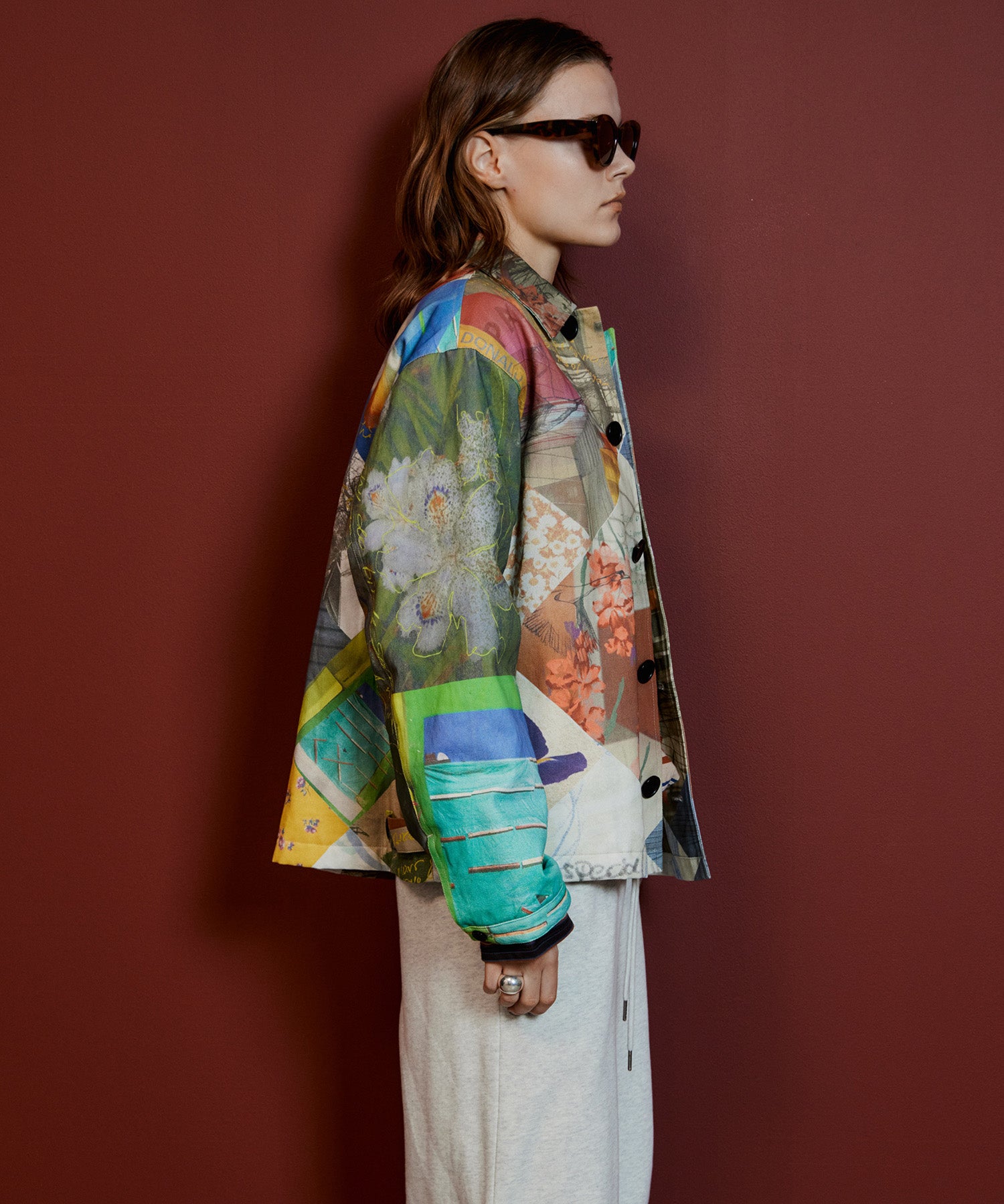 【26AUTUMN PRE-ORDER】Collage Drawing Jacket