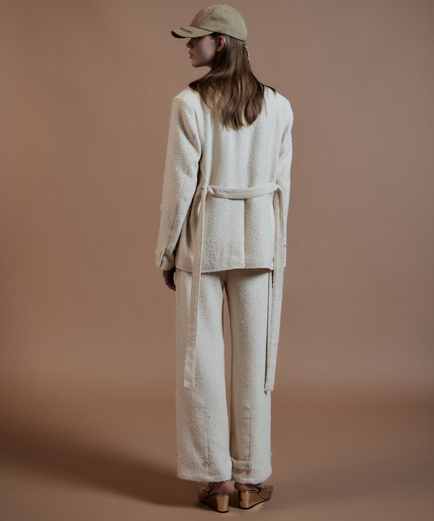 【26AUTUMN PRE-ORDER】Loop Slim Cocoon Pants