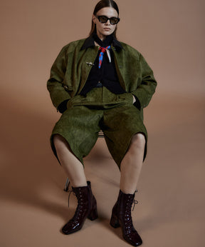 【26AUTUMN PRE-ORDER】Haircalf-Like Utility Jacket
