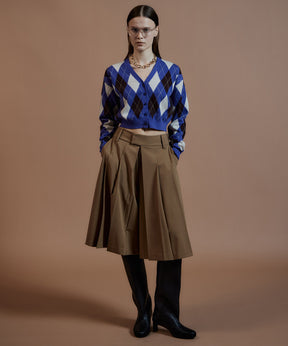 【26AUTUMN PRE-ORDER】Argyle Cardigan