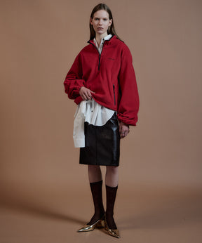【26AUTUMN PRE-ORDER】Half-Zip Fleece Top
