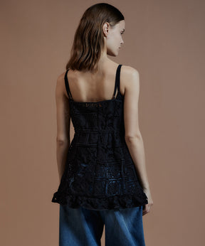 【26AUTUMN PRE-ORDER】Lace Apron Tunic