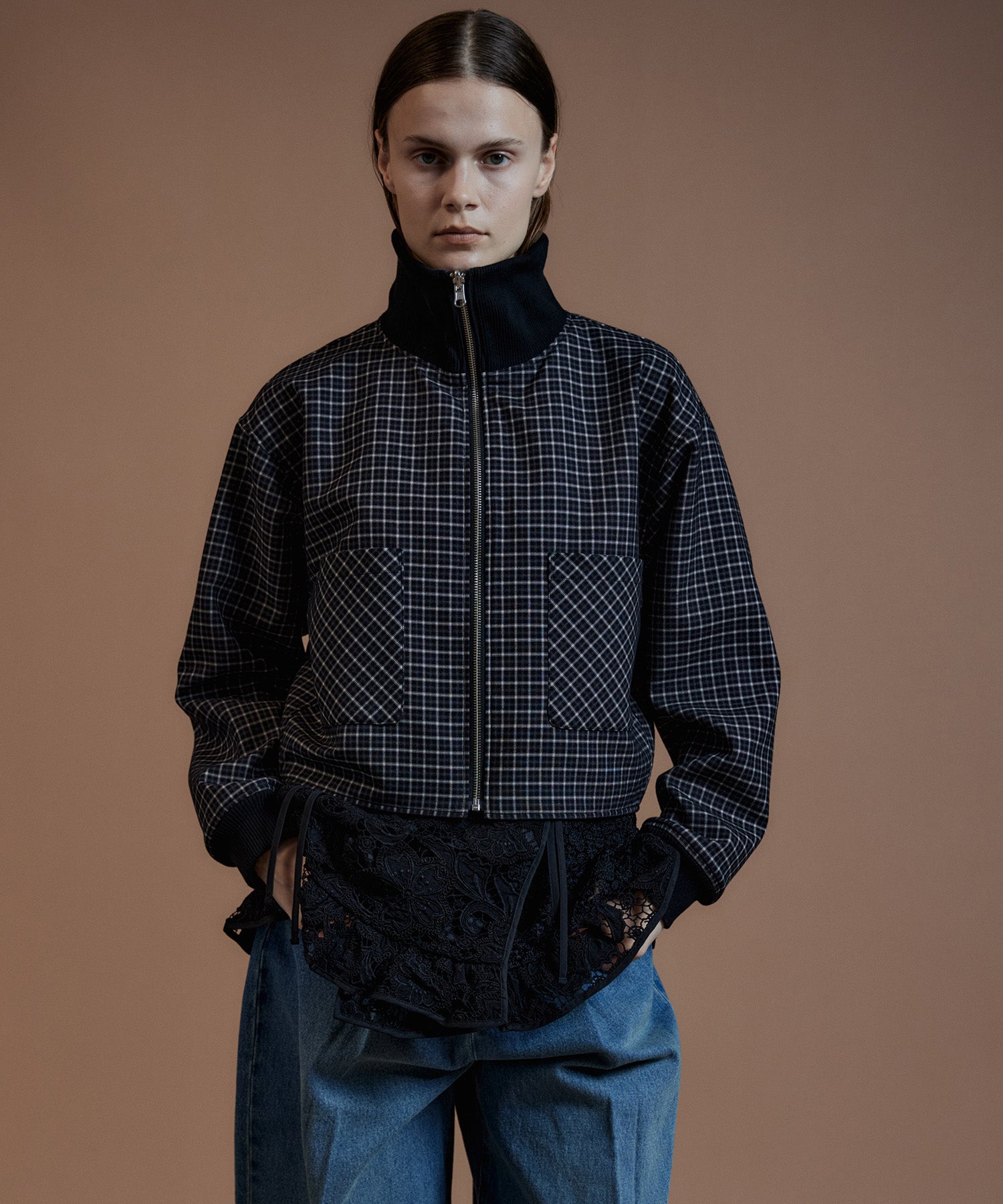 【26AUTUMN PRE-ORDER】Reversible High-Neck Blouson
