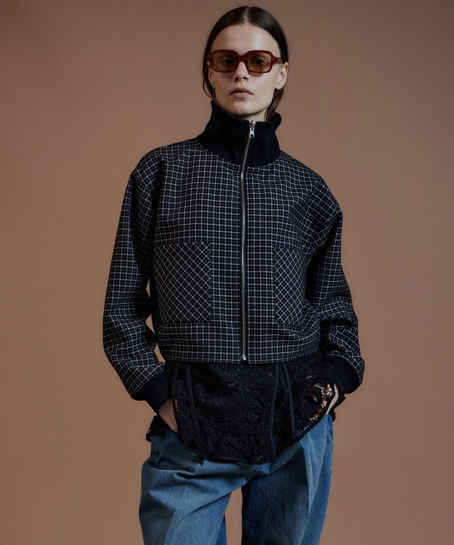 【26AUTUMN PRE-ORDER】Reversible High-Neck Blouson
