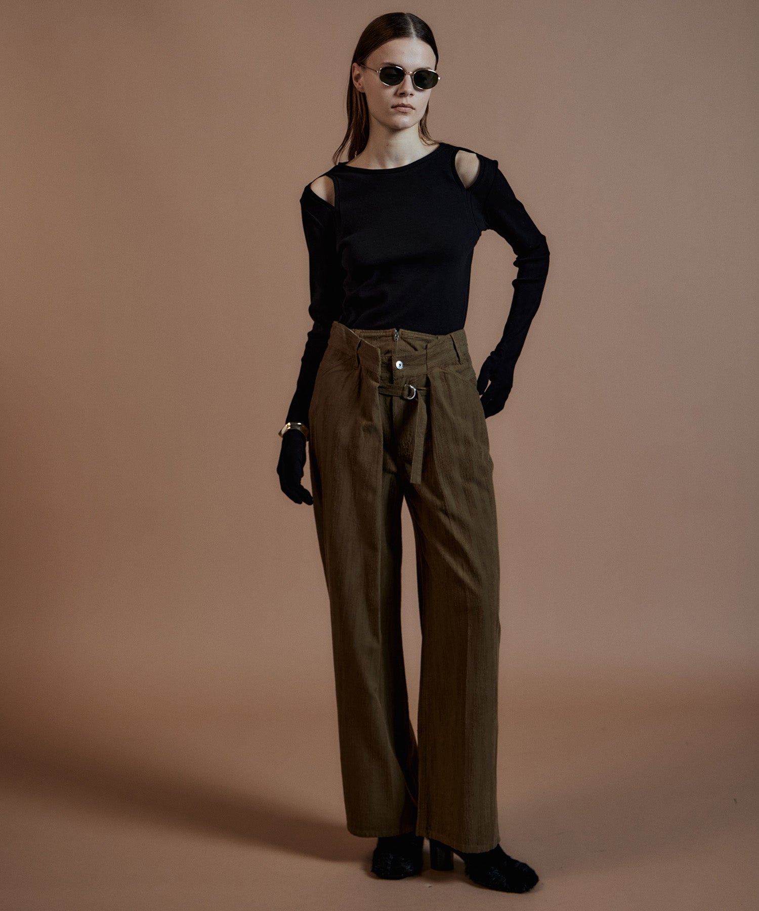 【26AUTUMN PRE-ORDER】Glove Rib Jersey Top