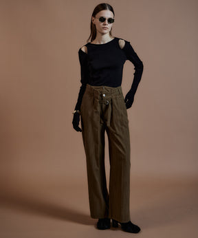 【26AUTUMN PRE-ORDER】Glove Rib Jersey Top