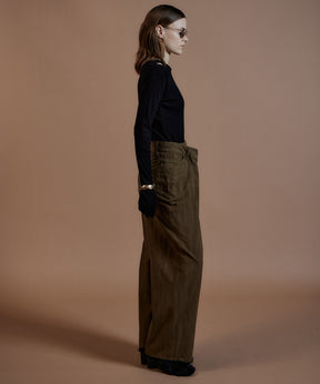【26AUTUMN PRE-ORDER】Glove Rib Jersey Top
