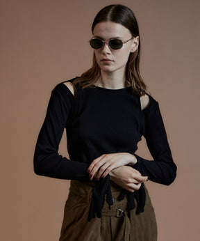 【26AUTUMN PRE-ORDER】Glove Rib Jersey Top