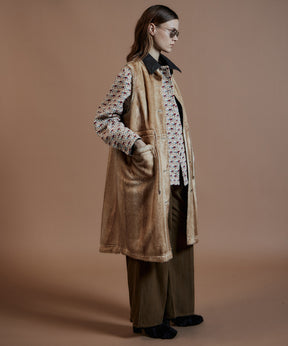 【26AUTUMN PRE-ORDER】Flower Jacquard Utility Jacket