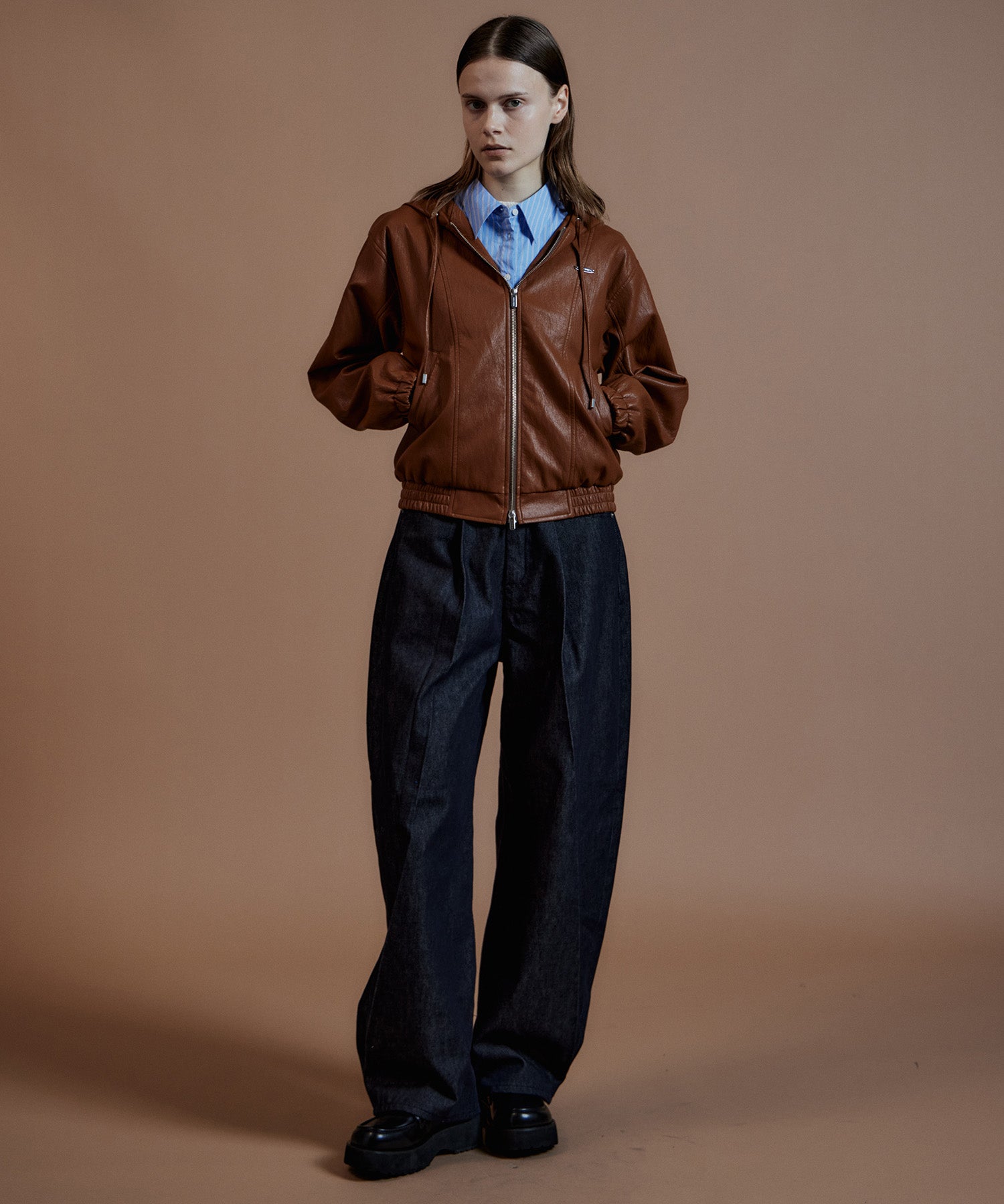 【26AUTUMN PRE-ORDER】Tuck Denim