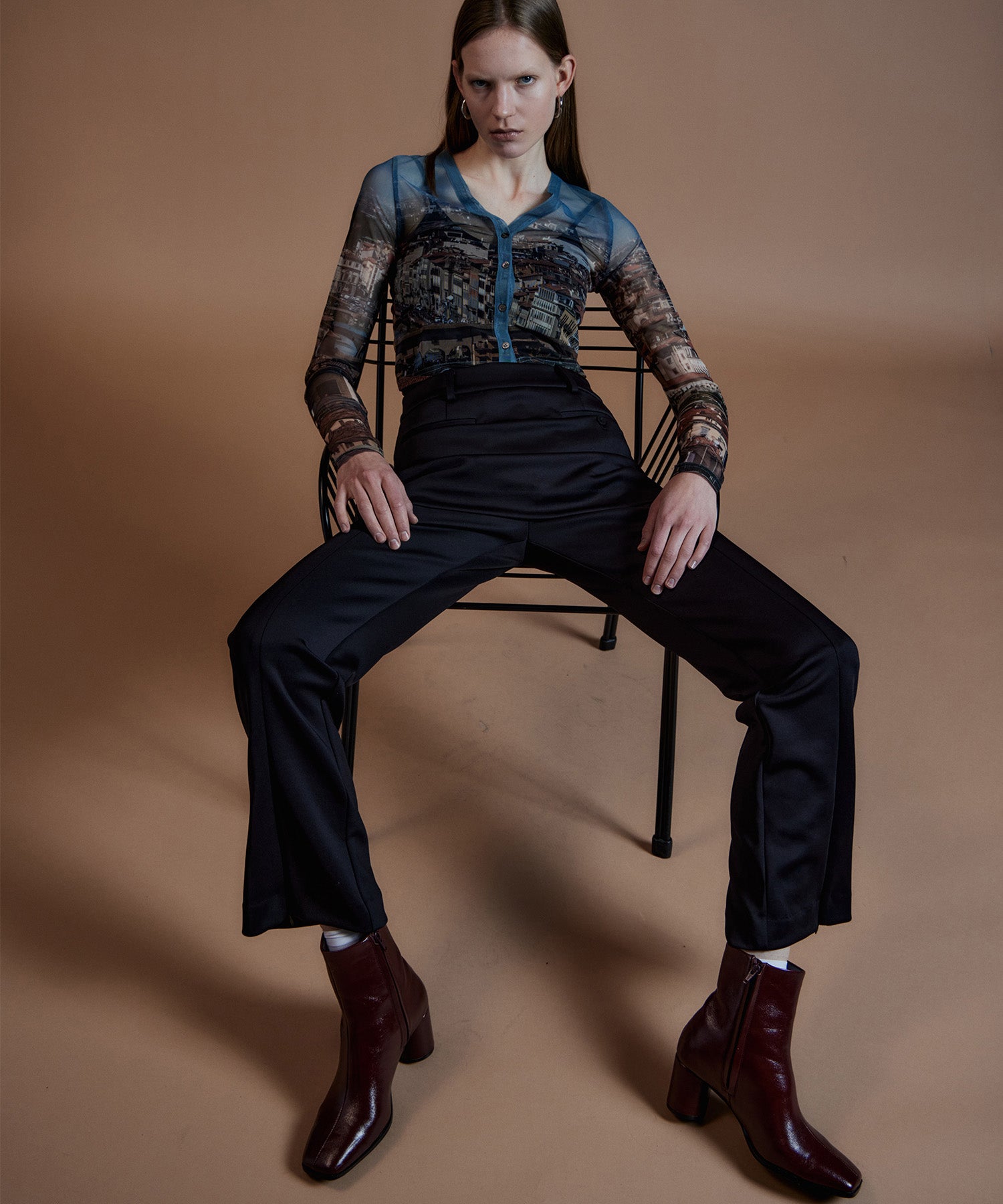 【26AUTUMN PRE-ORDER】Skirt Layered Pants