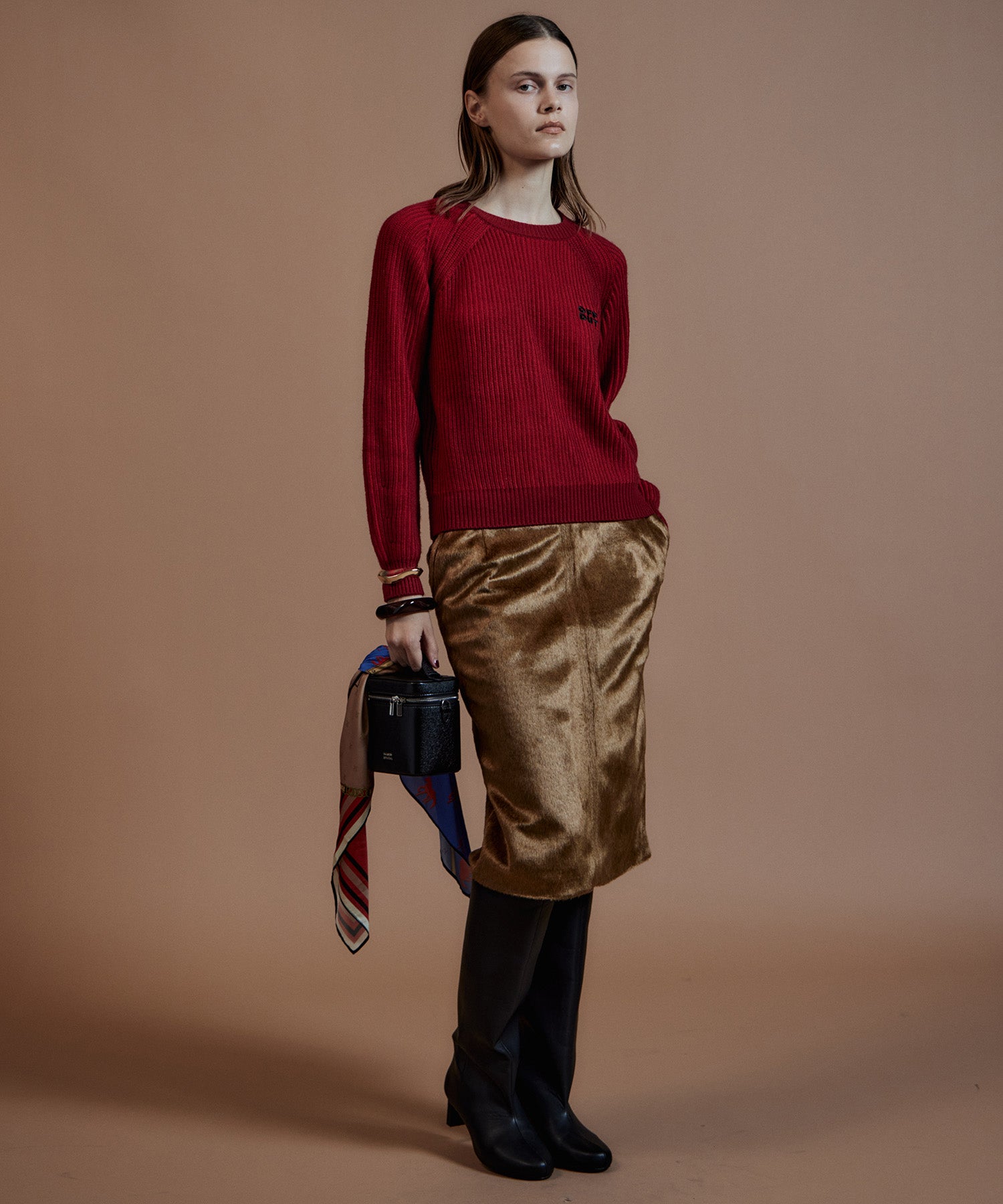 【26AUTUMN PRE-ORDER】OFF DUTY Logo Knit