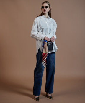 【26AUTUMN PRE-ORDER】Low-Waist Loose Denim