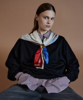 【26AUTUMN PRE-ORDER】2WAY Off-Shoulder Sweatshirt