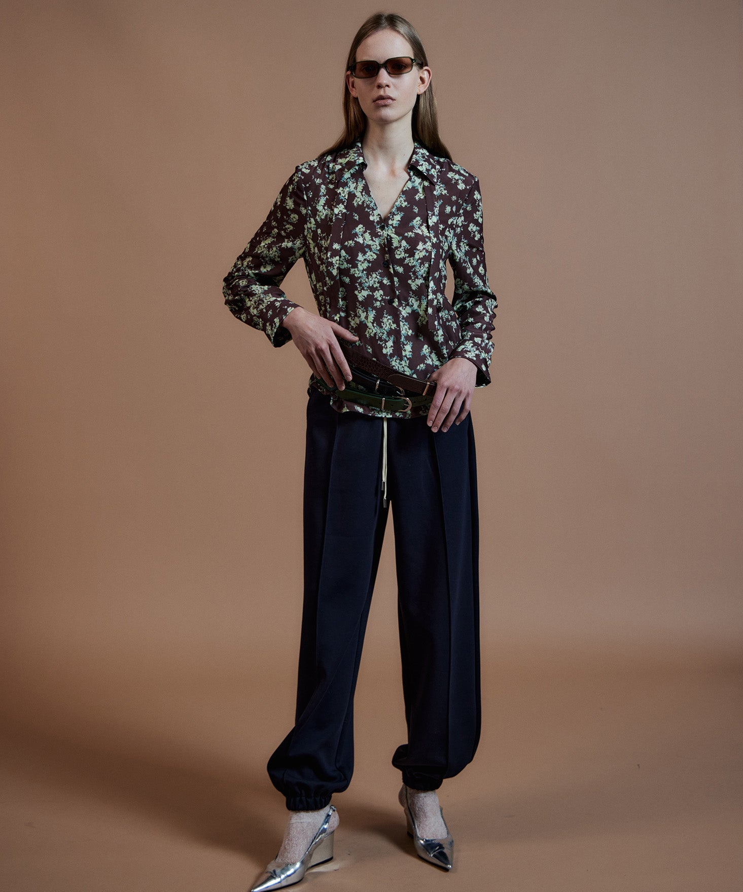 【26AUTUMN PRE-ORDER】Flower Print Shirt