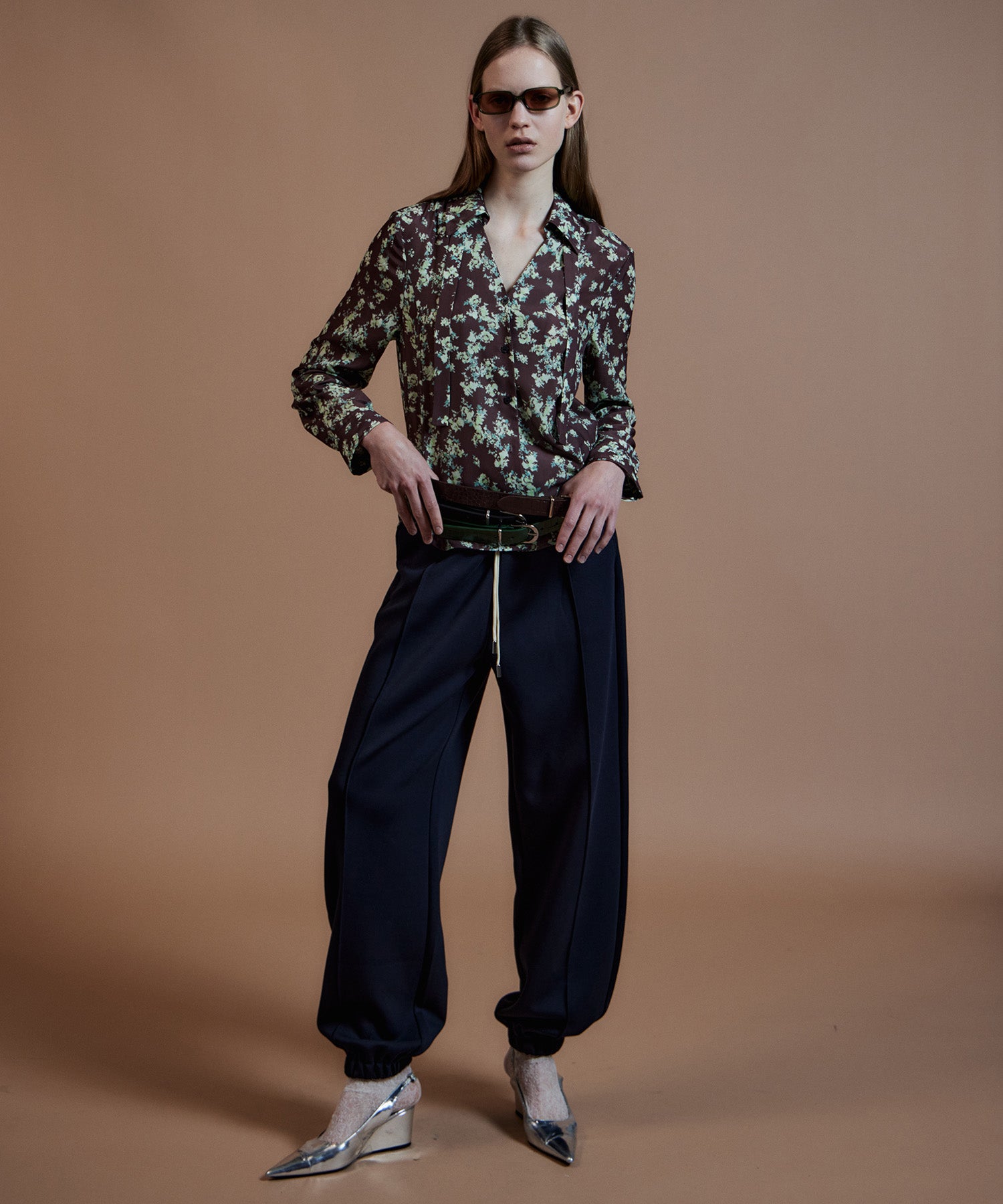 【26AUTUMN PRE-ORDER】Flower Print Shirt