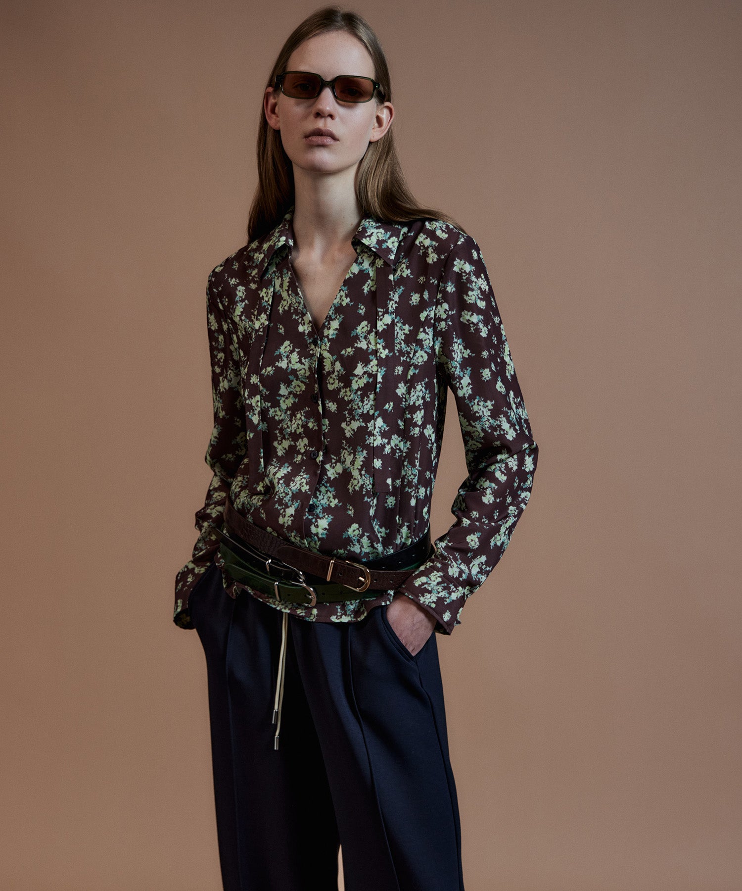 【26AUTUMN PRE-ORDER】Flower Print Shirt
