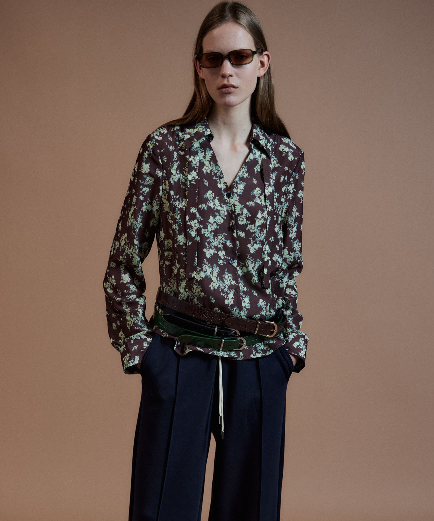 【26AUTUMN PRE-ORDER】Flower Print Shirt